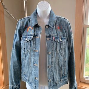Levi’s Embroidered Jean Jacket